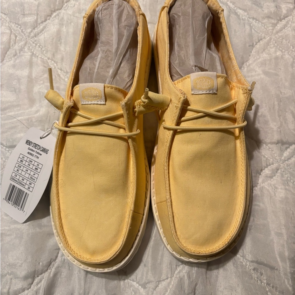 Hey Dude Wendy Stretch Canvas Shoes